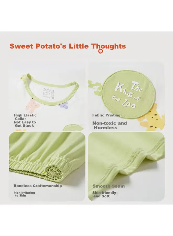 Пижамный комплект с коротким рукавом для детей Potatokids — фото 3