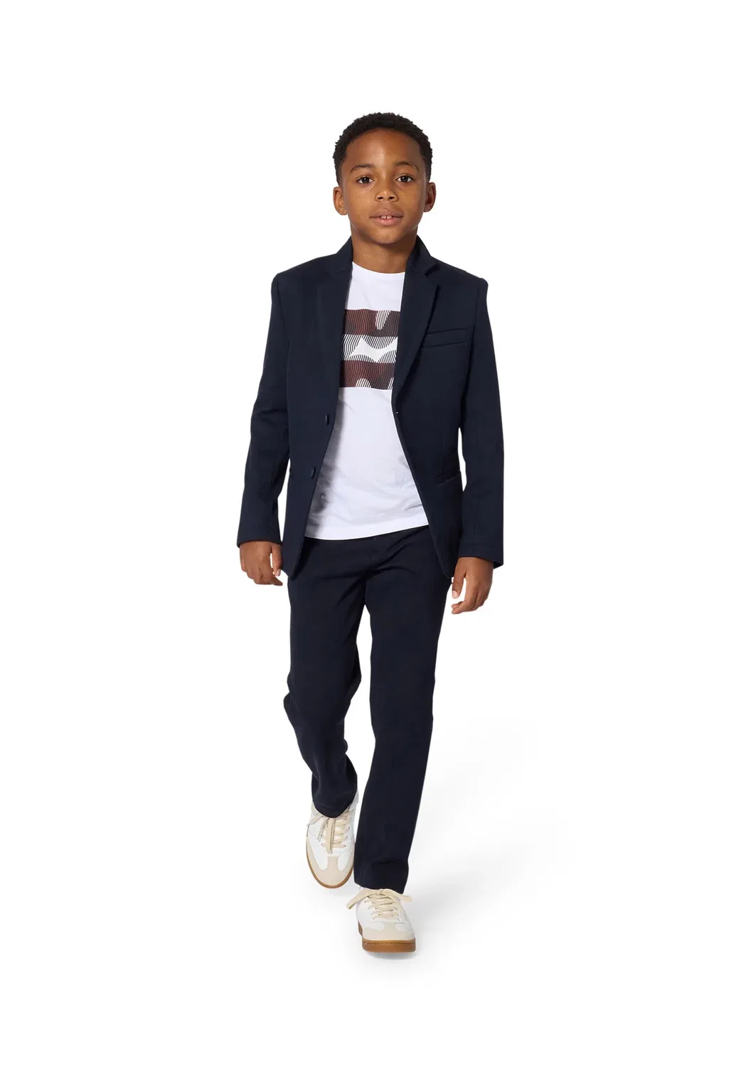 Tee-Shirt manches longues - футболка с длинными рукавами Boss Kidswear, Blanc