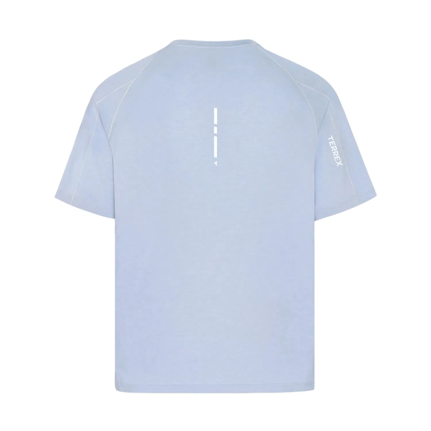 Мужская футболка с круглым вырезом Terrex Adidas, Milk White — фото 3