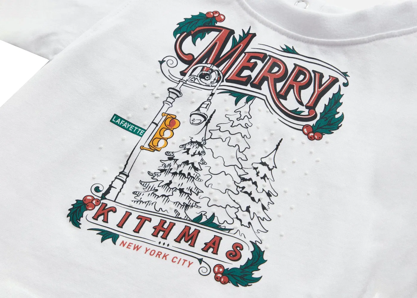 Детская футболка с принтом Tee Kith, White — фото 2