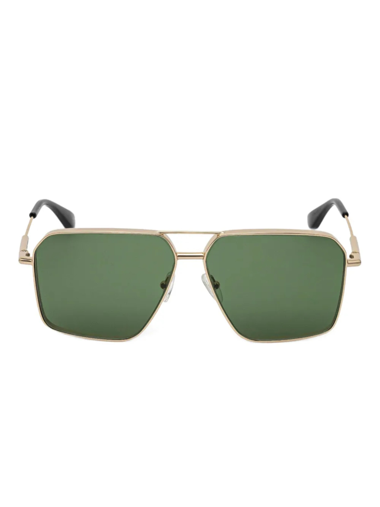 

Солнцезащитные очки в оправе «пилот» Alexander McQueen Eyewear, золотой
