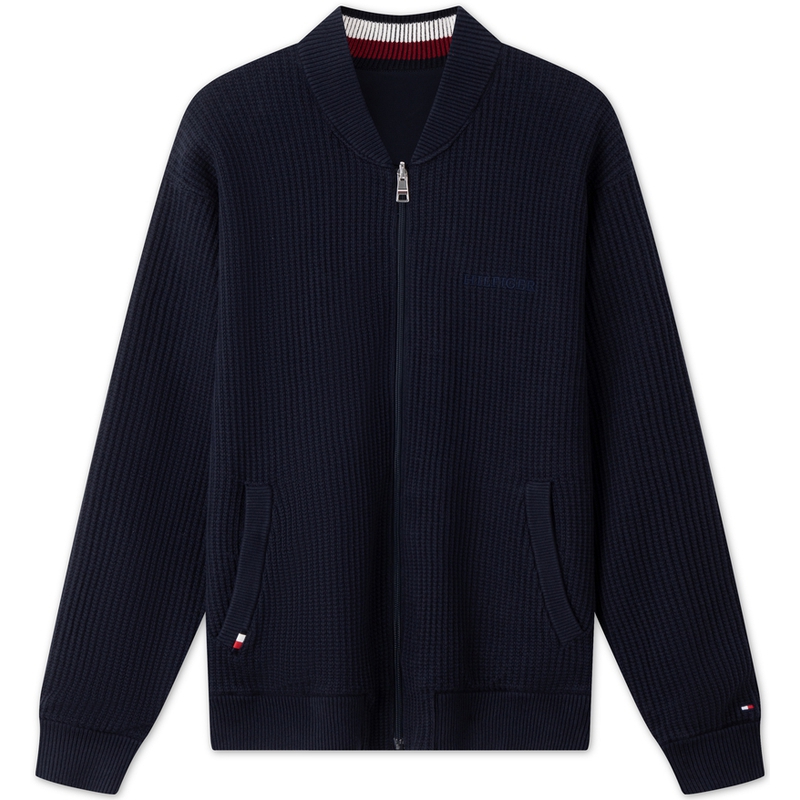 

Трикотажный кардиган для мужчин Moderate Tommy Hilfiger, темно-синий dw5