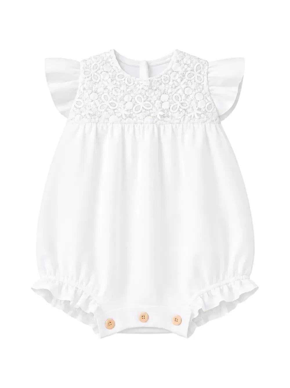 Шорты с оборками Jesurum Baby, белый