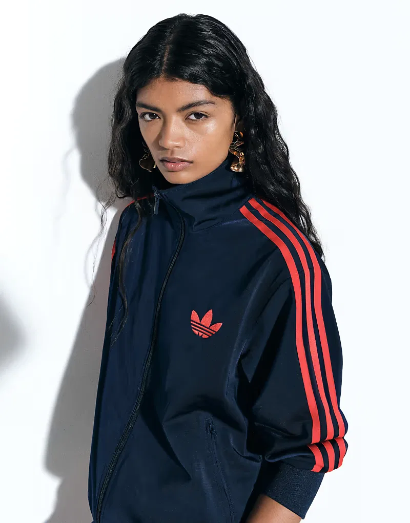 Спортивная куртка Adidas Originals Firebird в темно-синем и красном х - эксклюзивно в ASOS — фото 3