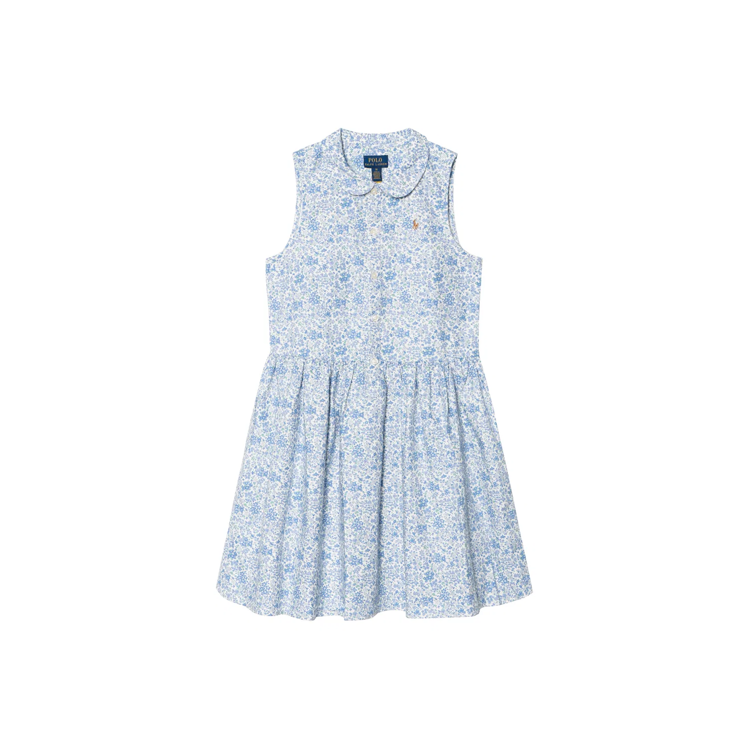 Платье для подростков Polo Ralph Lauren, Blue White Multicolor