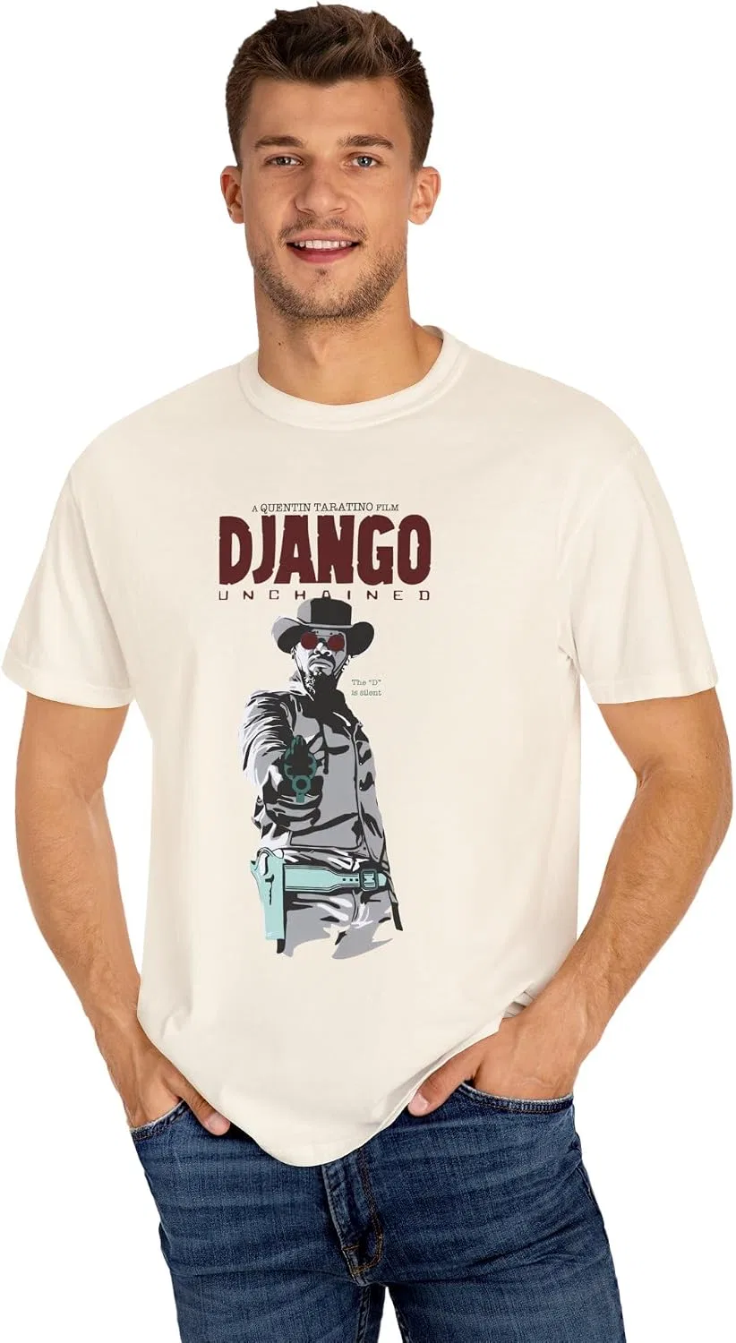 Футболка с принтом Django Unchained, Ivory — фото 2