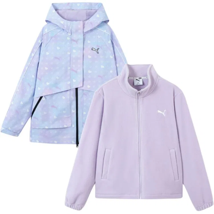 Детская водолазка с принтом Purple Flower Tones PUMA