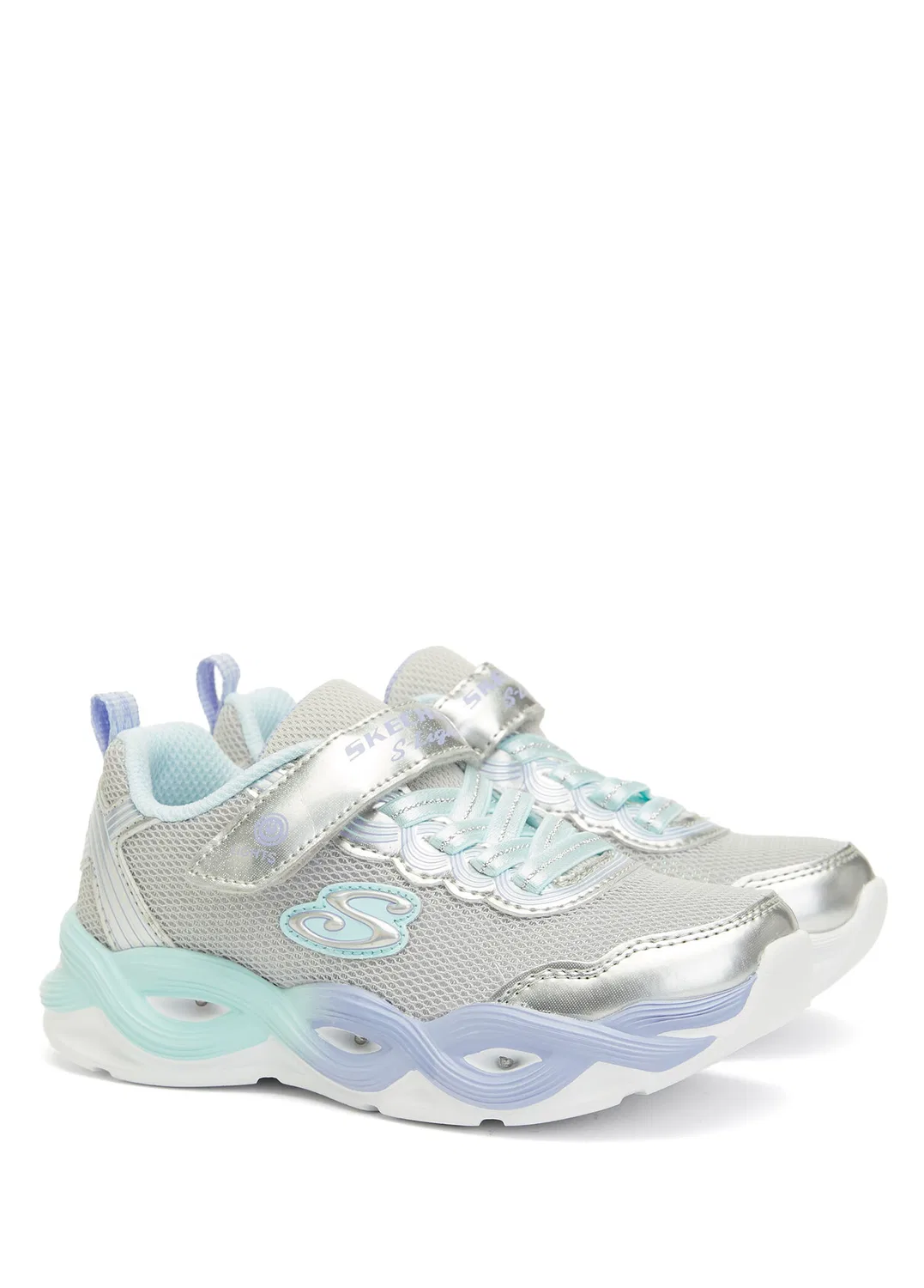 Кроссовки Skechers Twisty Glow, разноцветные — фото 2