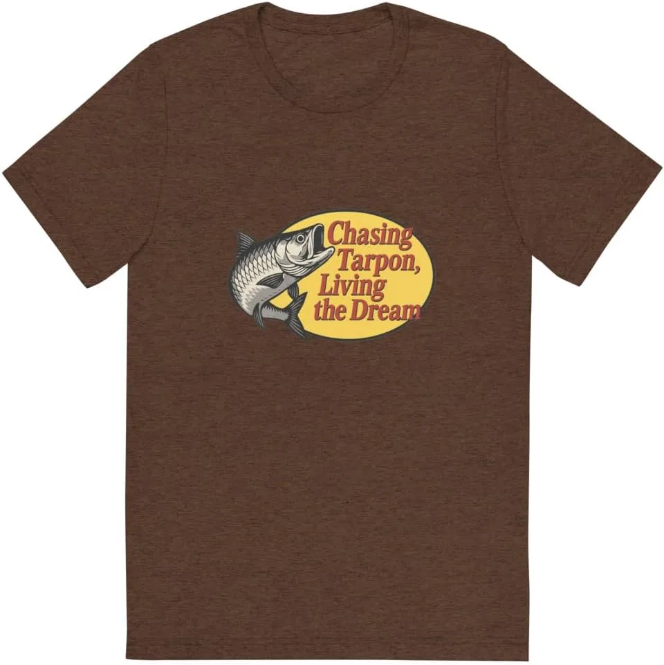Мужская футболка с коротким рукавом Chasing Tarpon, Brown
