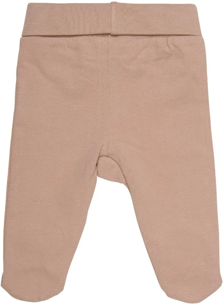 Штаны детские с принтом Pants w. Foot Fixoni, коричневый — фото 2