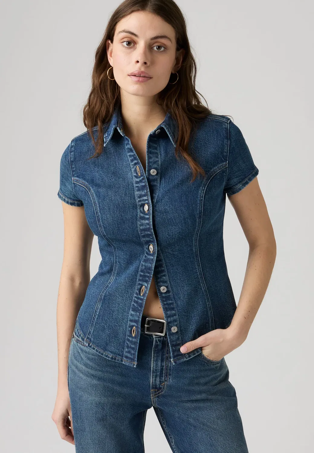 Узкая блузка на пуговицах Levi'S, As Seen On Tv