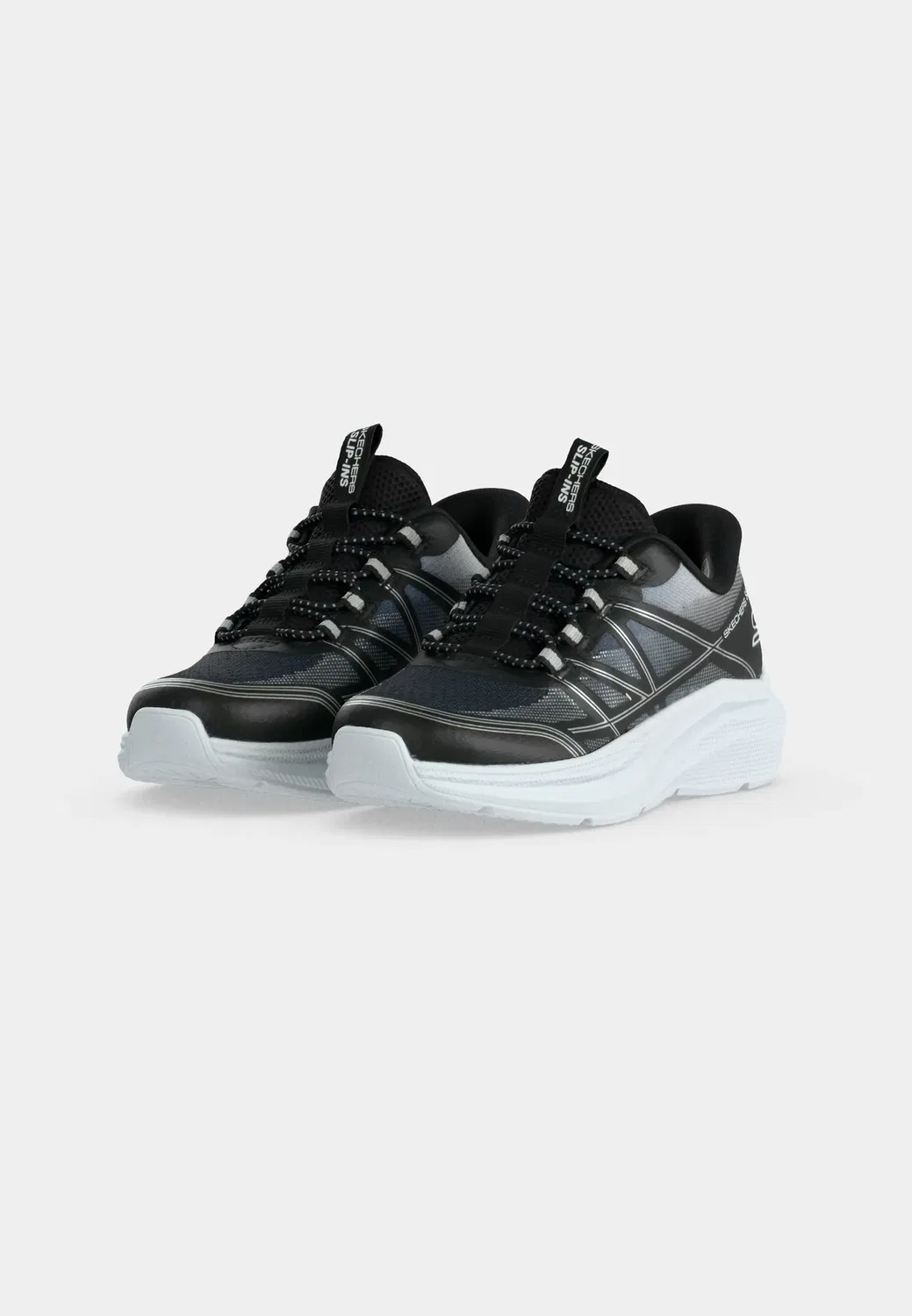 Тренажеры Microspec Velocity Skechers, Black/Silver-Coloured/White — фото 3