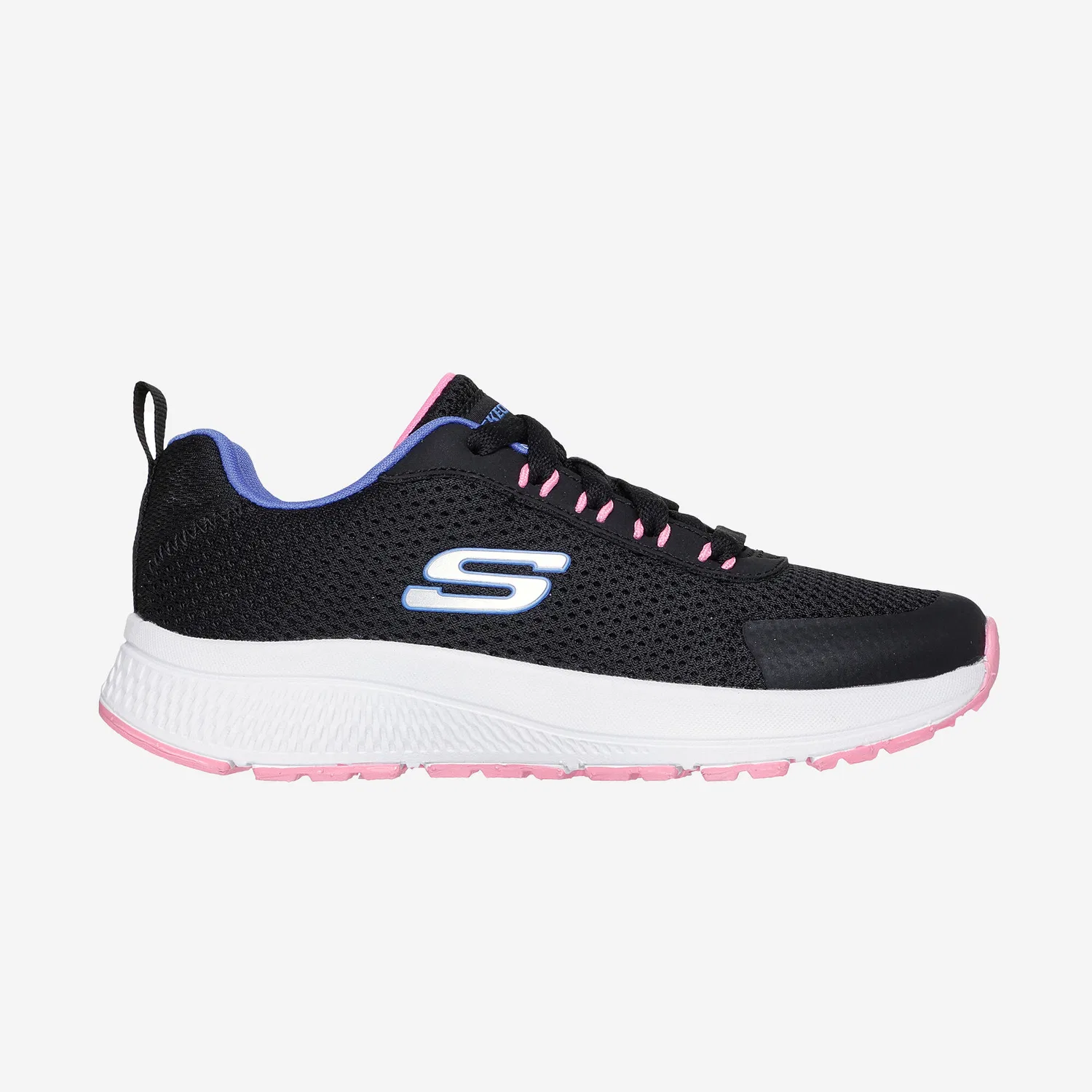 Детские кроссовки с усиленным верхом Go Run Consistent Skechers, Черный Розовый