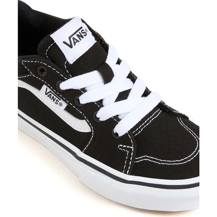 Детские кроссовки с текстильным верхом Old Skool Vans, Табачный — фото 3