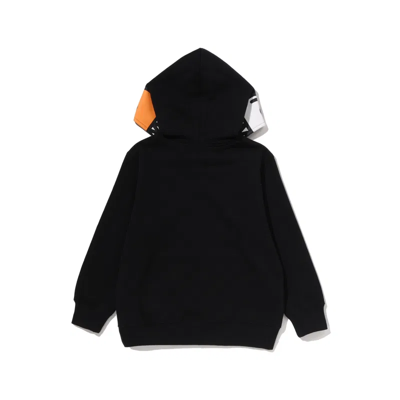 Детский свитшот с капюшоном A BATHING APE, Black — фото 3