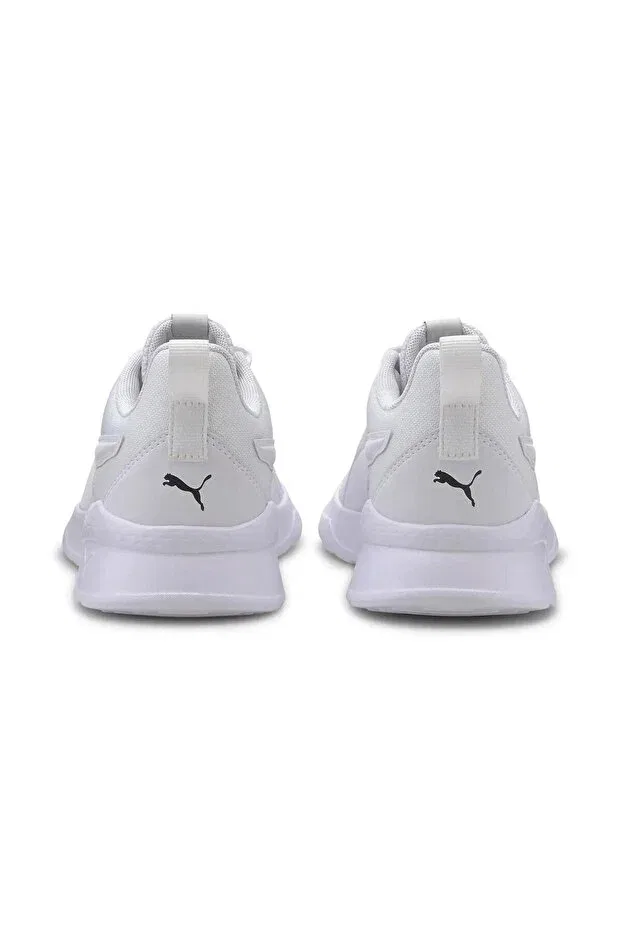 Детские кроссовки для девочек шнурующиеся Anzarun Lite Jr Puma, Puma White - Puma White — фото 2