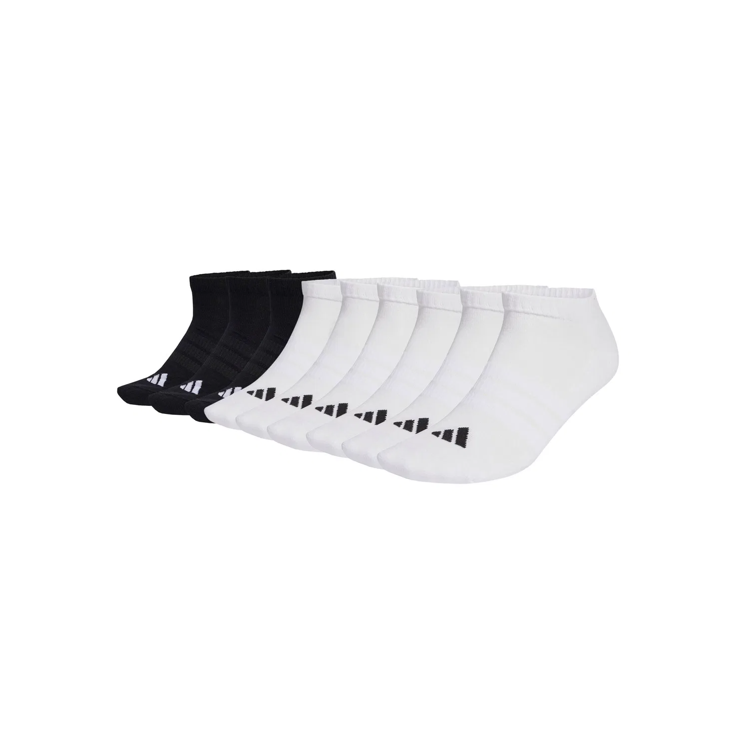 Мужские носки-следы с амортизацией Adidas Originals, White/Black