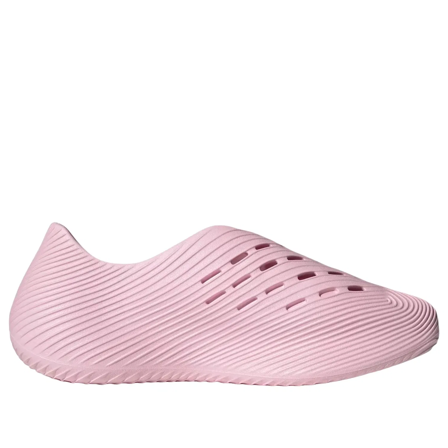 Детские шлепанцы с открытым носком Purechill Clear Pink Matte Silver Adidas, розовый — фото 2