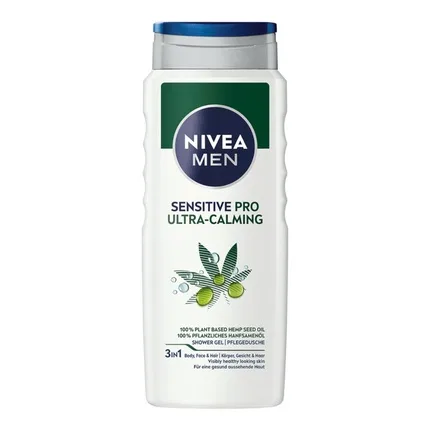 Гель для душа для чувствительной кожи Nivea Sensitive, 500 мл