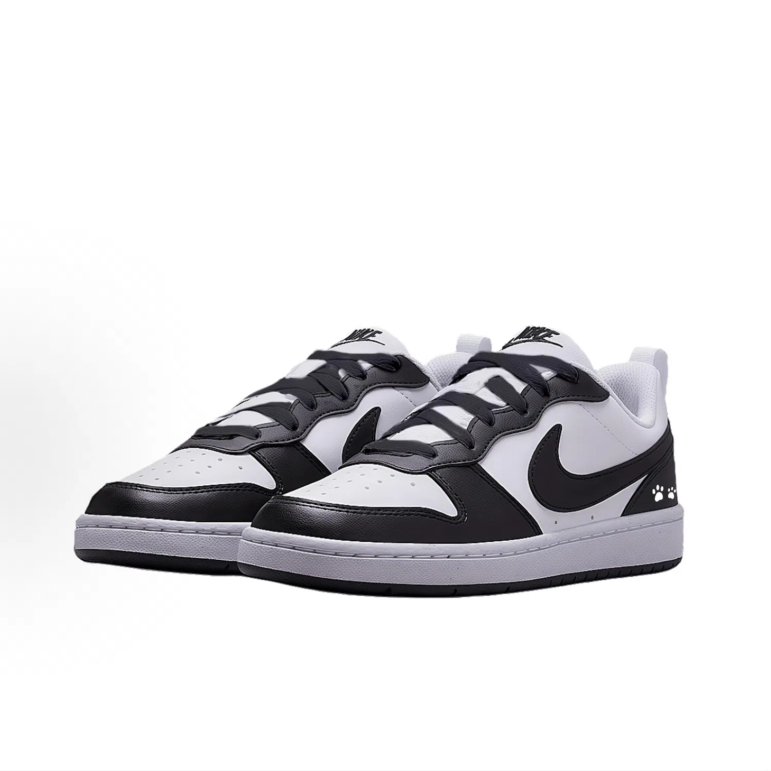 Детские кроссовки для скейтбординга с низким верхом Nike Court Borough, White — фото 4