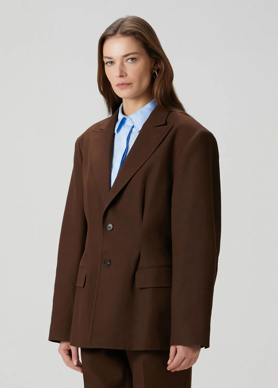 Блейзер Polo Ralph Lauren, dark brown — фото 3