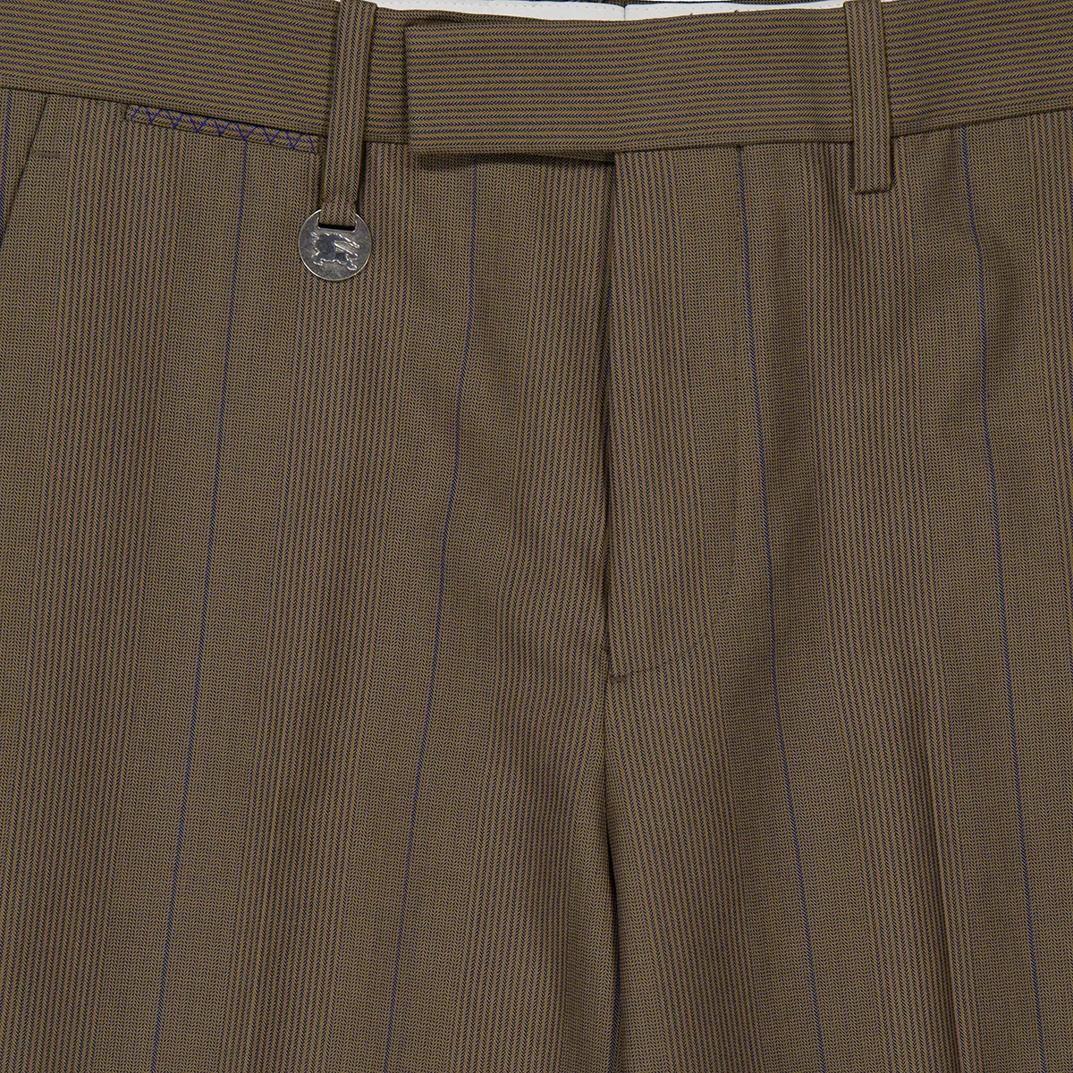 Брюки классические шерстяные Wool Tailored Trousers Burberry, Dusk — фото 4
