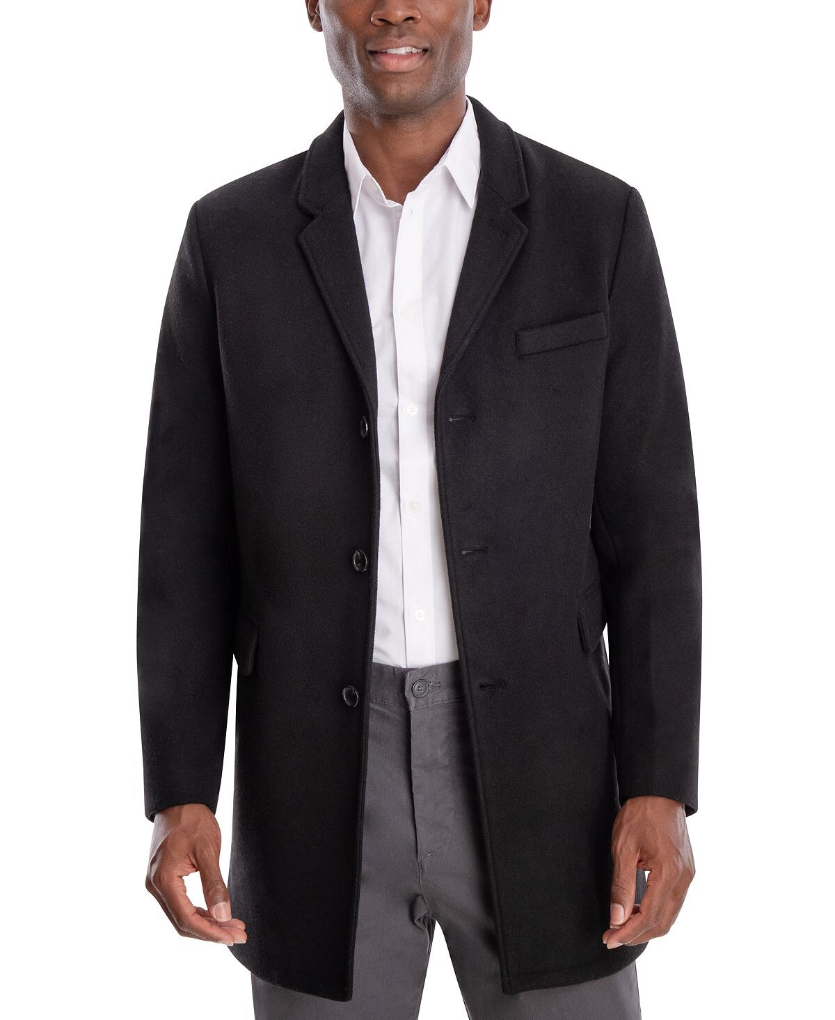 

Мужское пальто ghent slim fit Michael Kors, черный