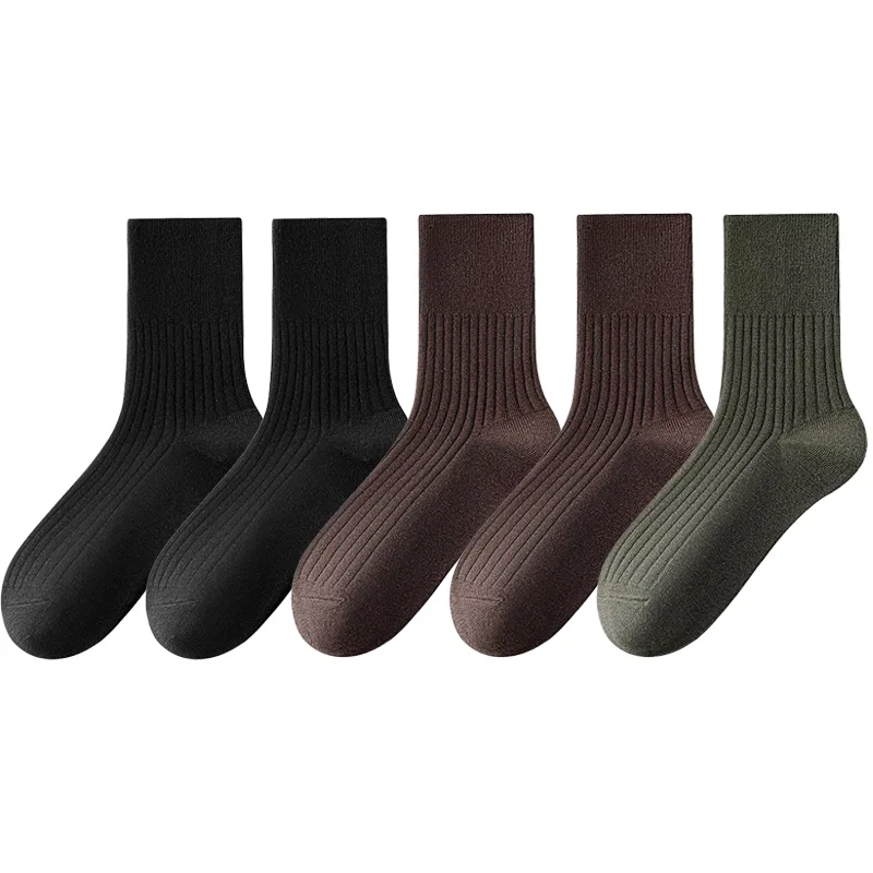 Детские носки с длинным голенищем DUSHILIREN, Group B: Black 2+Brown 2+Army Green