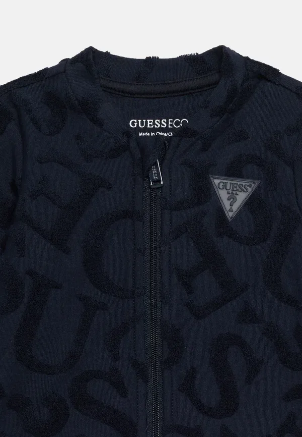Детский спортивный комплект унисекс - боди Guess, синий — фото 3