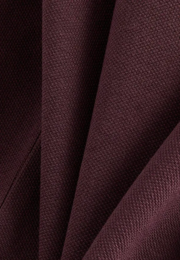 Поло, хлопок, Polo shirt Next, burgundy red, красный/бордовый — фото 4