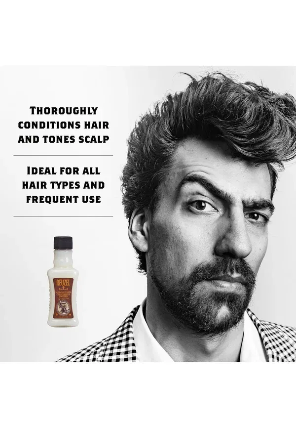 Кондиционер для мужчин с тонизирующим комплексом Daily conditioner Reuzel, 100 мл — фото 4