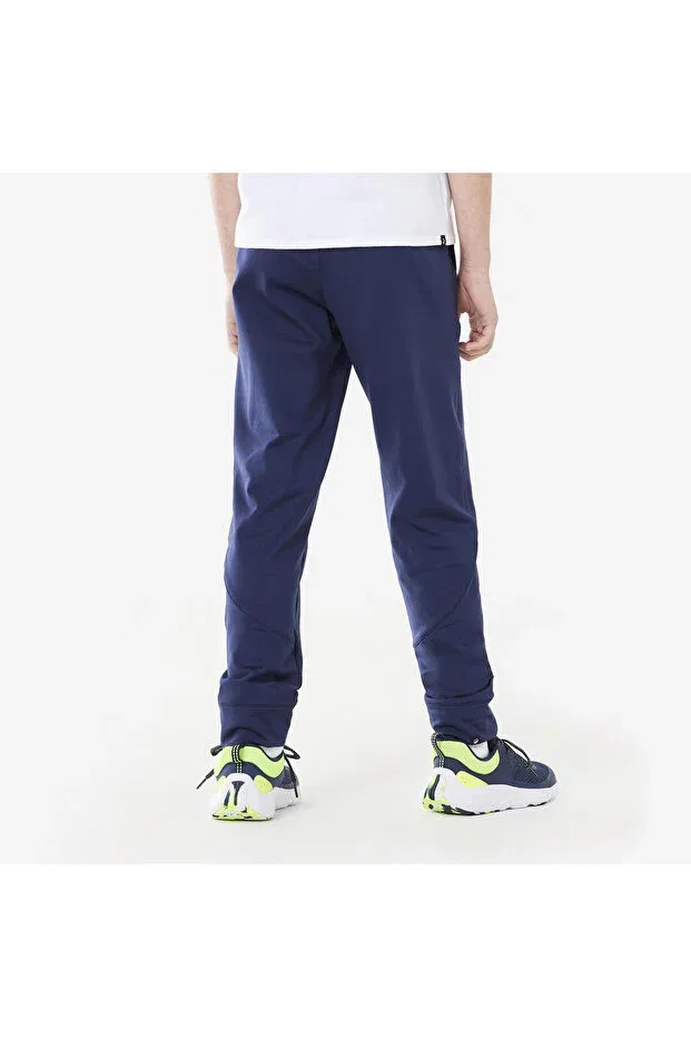 Детские спортивные штаны для девочек скинни Decathlon, Navy Blue — фото 4