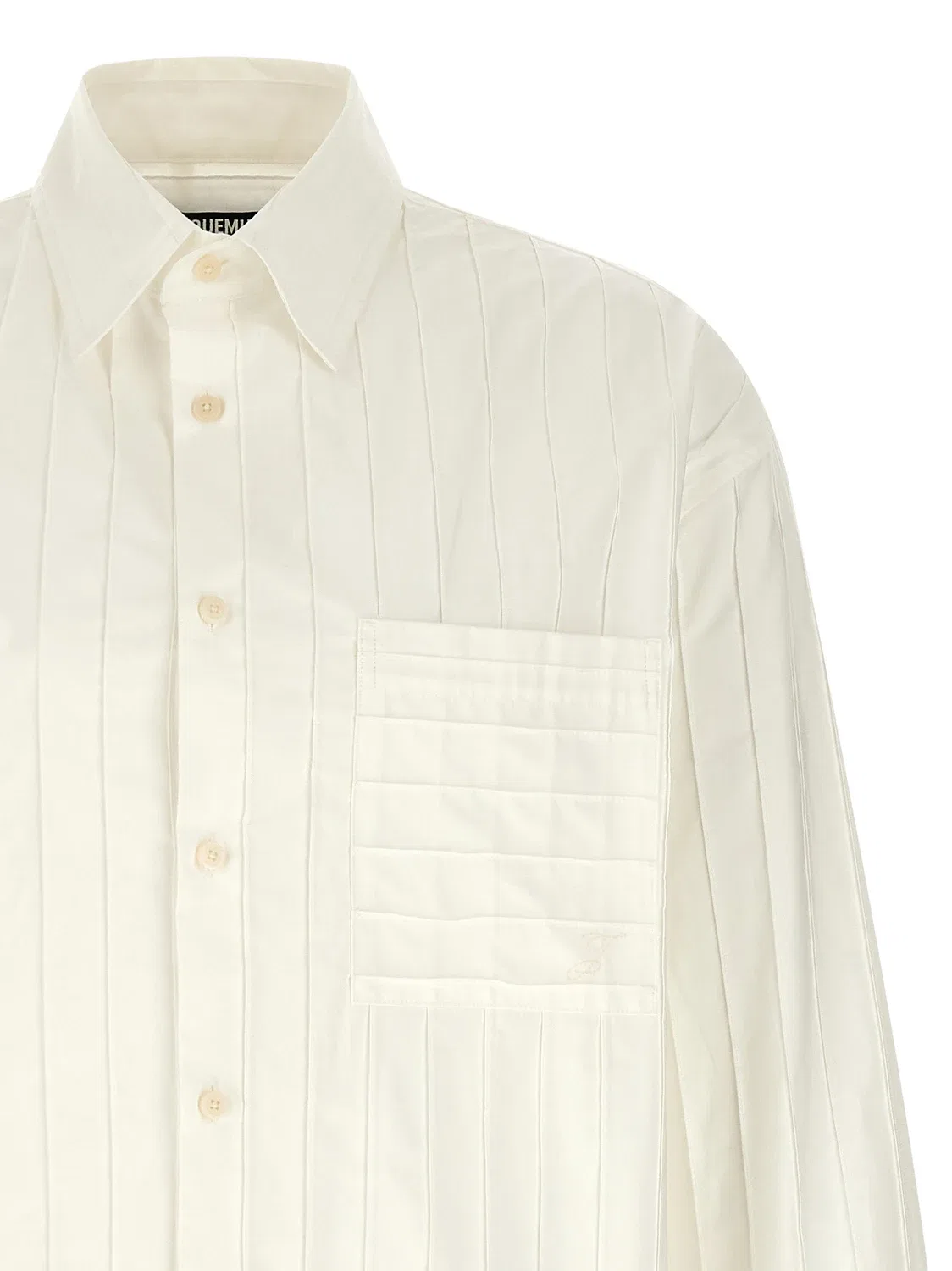 Рубашка «La Chemise Camargue» JACQUEMUS, белый — фото 3