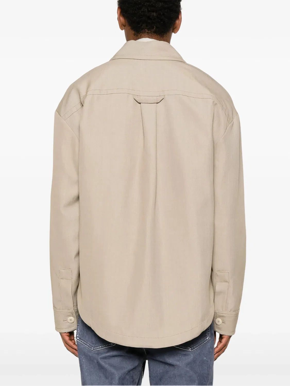 Куртка Le Blouson Montaigne от Jacquemus, бежевый — фото 3