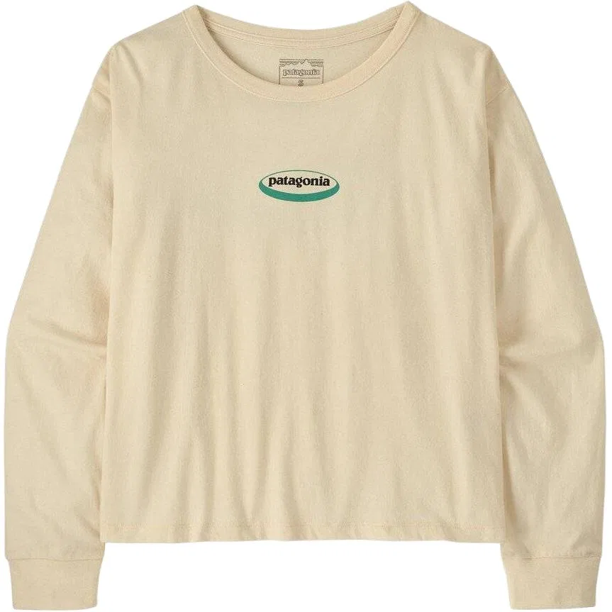 Женская футболка с круглым вырезом Patagonia, Undyed Natural