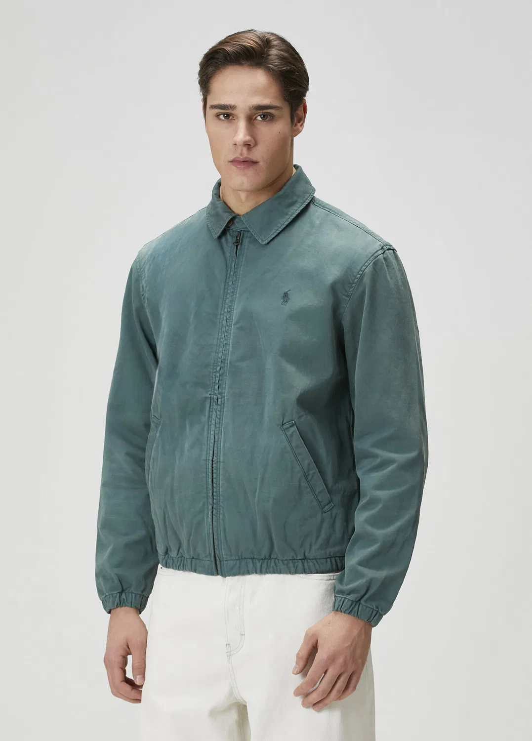 Куртка Polo Ralph Lauren, зеленая — фото 3