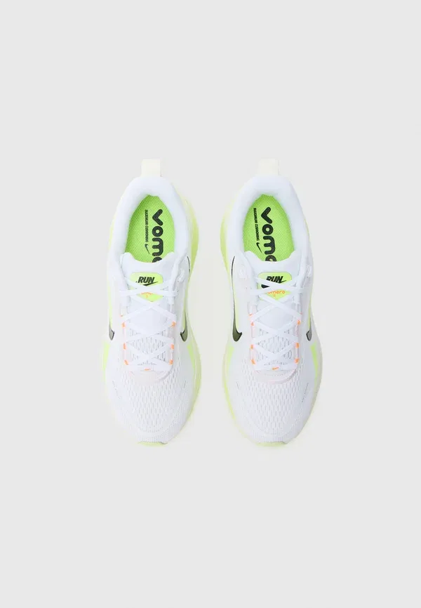 Кроссовки с максимальной амортизацией Vomero 18 Nike Performance white/black/barely volt, белый/черный — фото 4