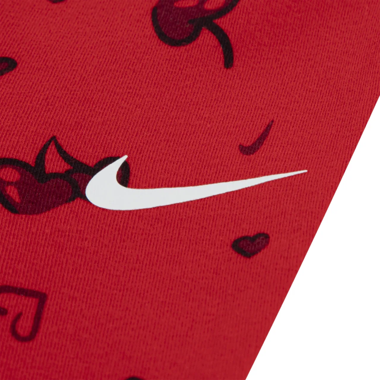 Детский комплект для девочек Crew Legging Nike, красный/белый — фото 4