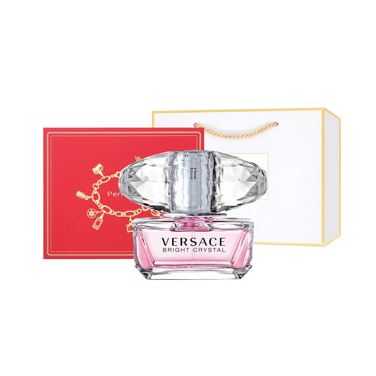 Женский парфюмерный набор VERSACE Crystal Diamond, 50 мл, Pink Diamond