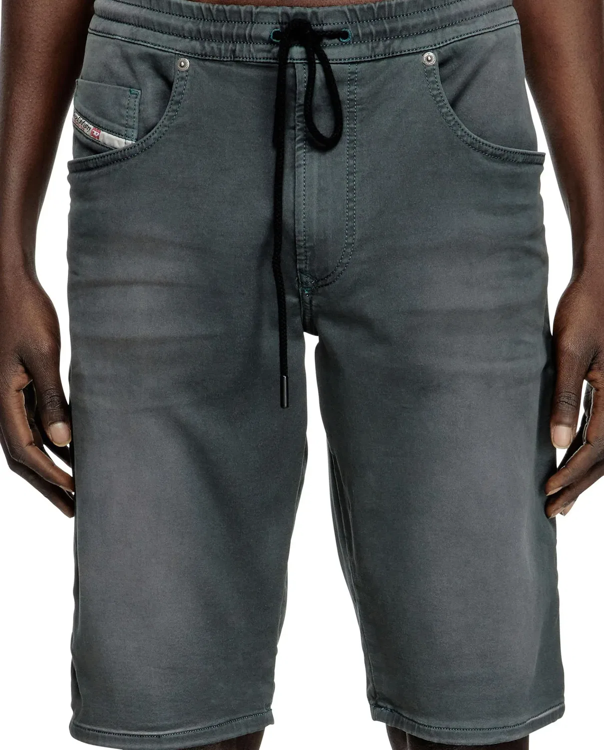 Мужские джинсовые шорты JoggJeans с эластичным поясом Diesel, Grey — фото 3