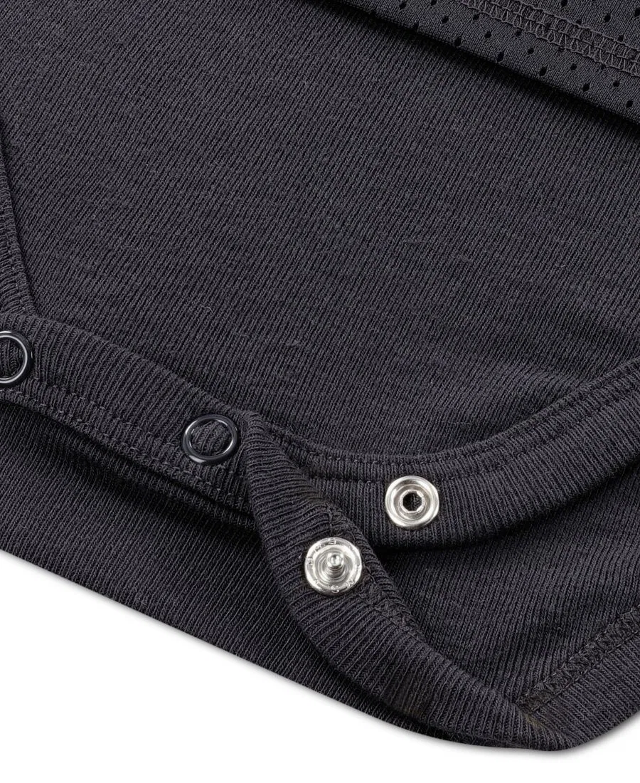 Боди с коротким рукавом и V-образным вырезом, Sport abercrombie kids, Phantom — фото 4