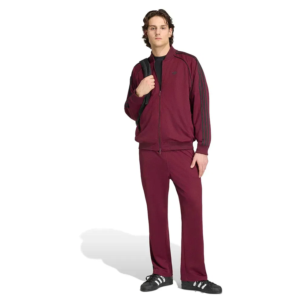 Худи на молнии Adicolor Classics Mesh Adidas Originals, красный — фото 4