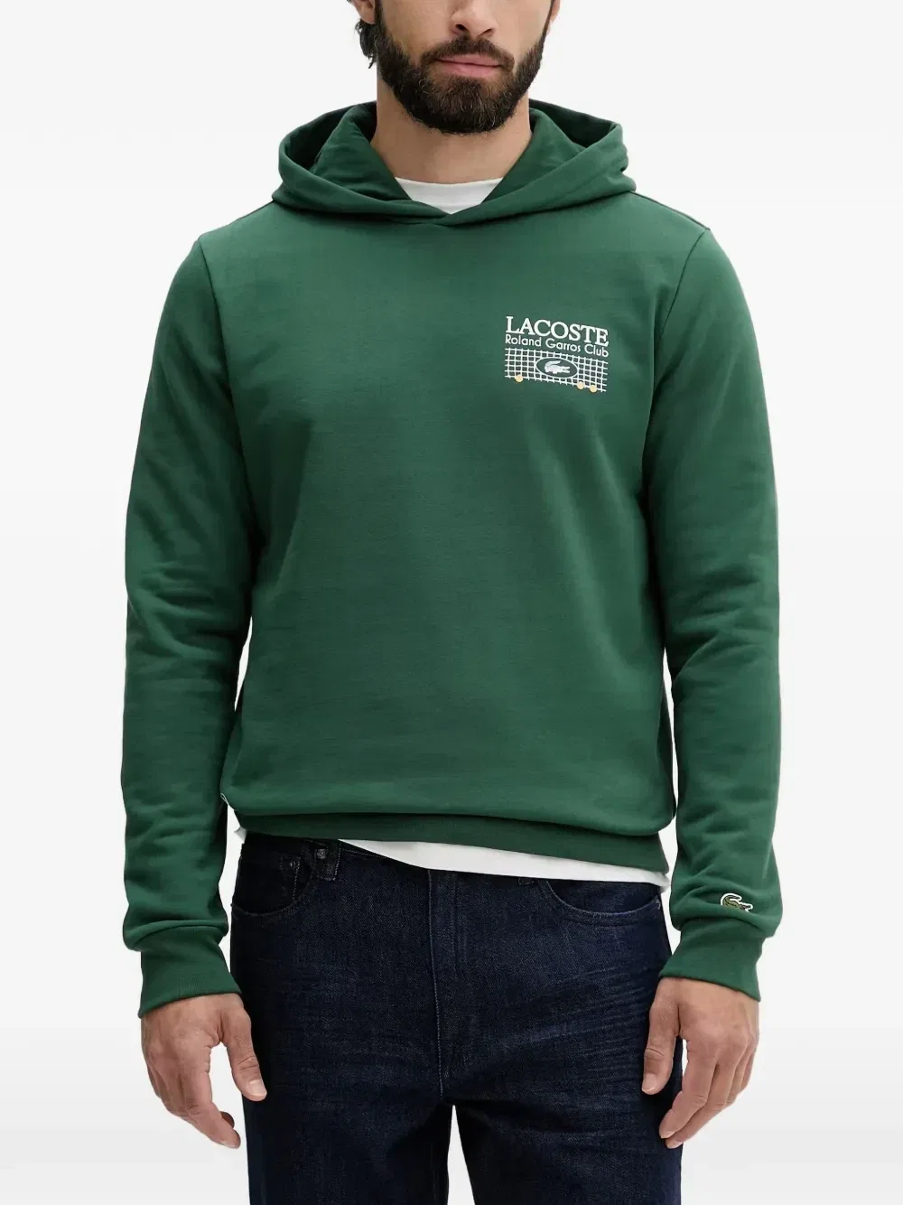 Толстовка Lacoste «Ролан Гаррос», зеленый