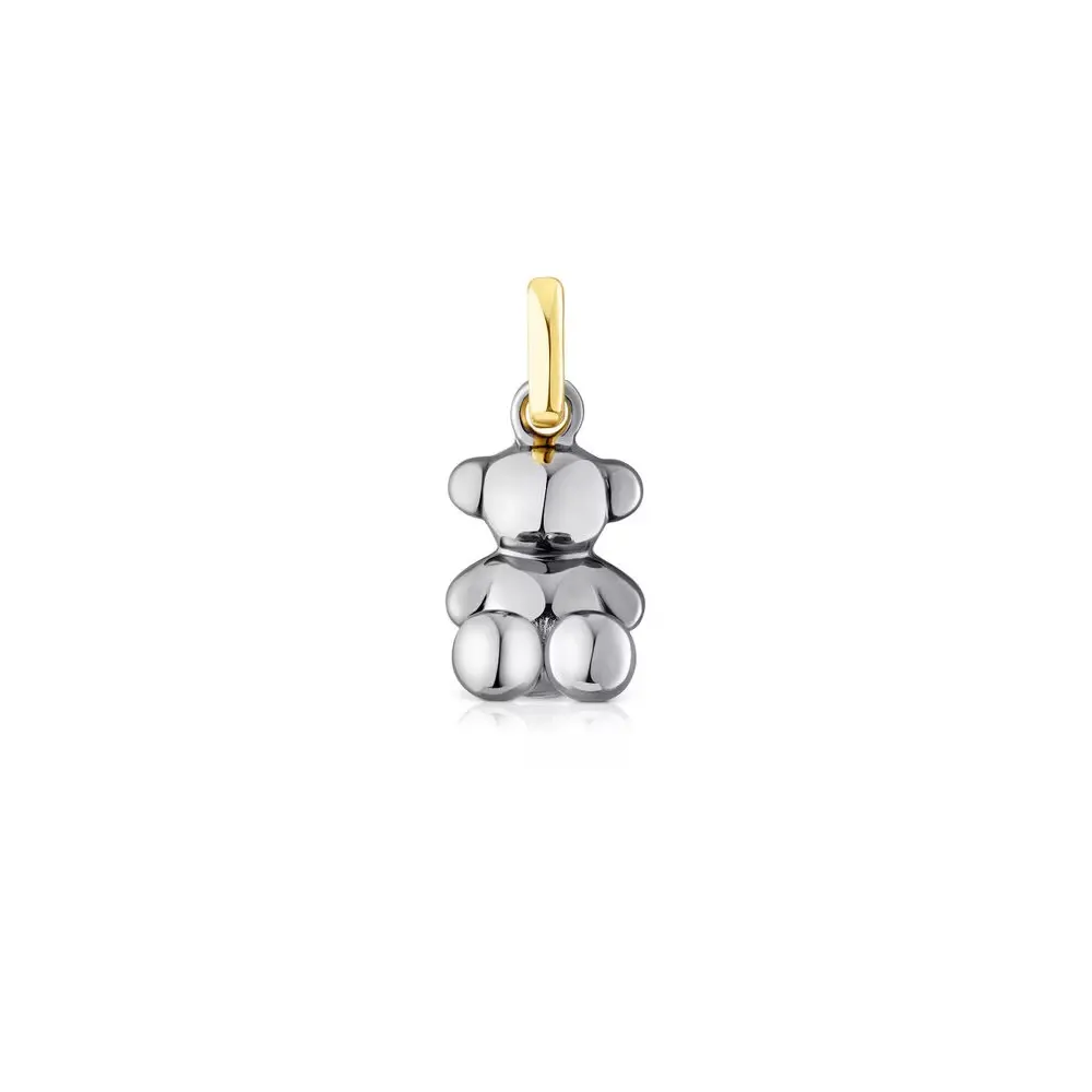 

Подвеска Tous Small Two-tone Bold Bear, темное серебро/позолоченное серебро