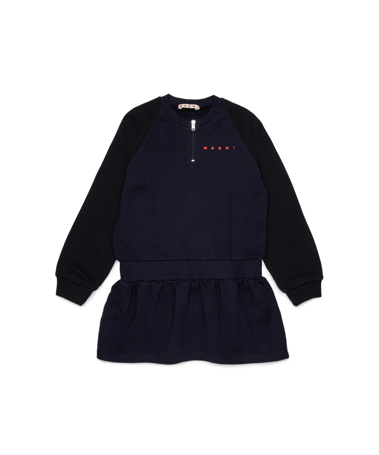 Детское платье с длинным рукавомMARNI Kid, Navy