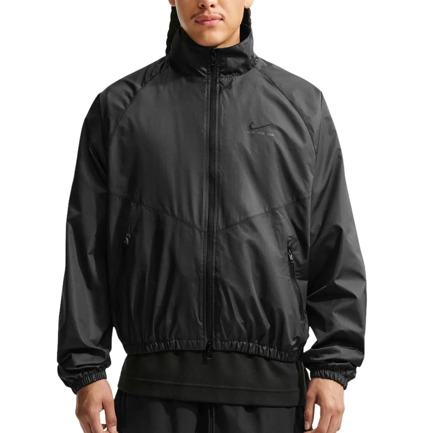 Мужская куртка Sportswear Windrunner Lined Jacket 'Black' Nike, черный — фото 3