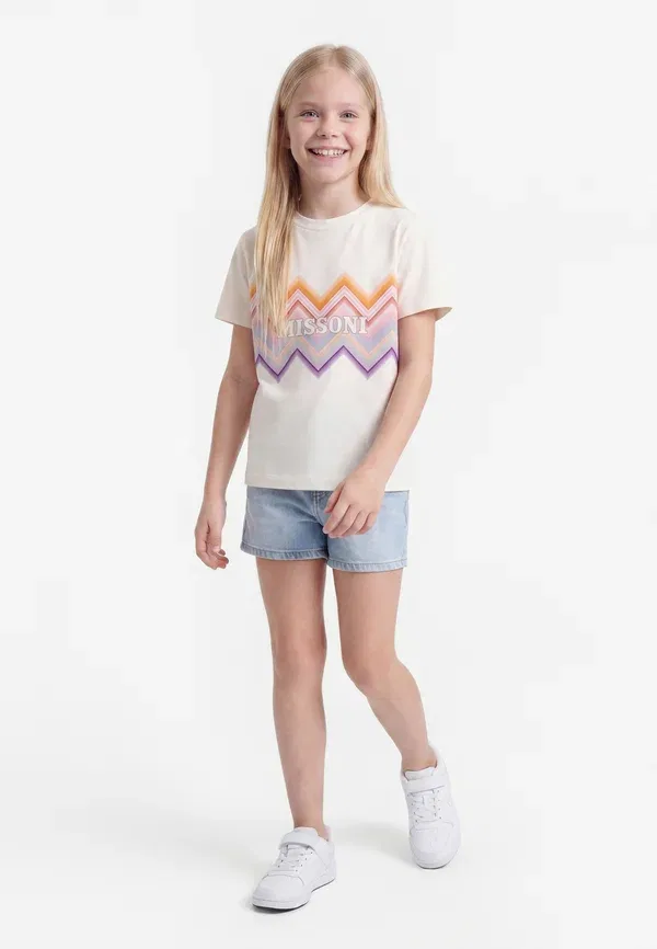 Футболка с принтом Missoni, слоновая кость