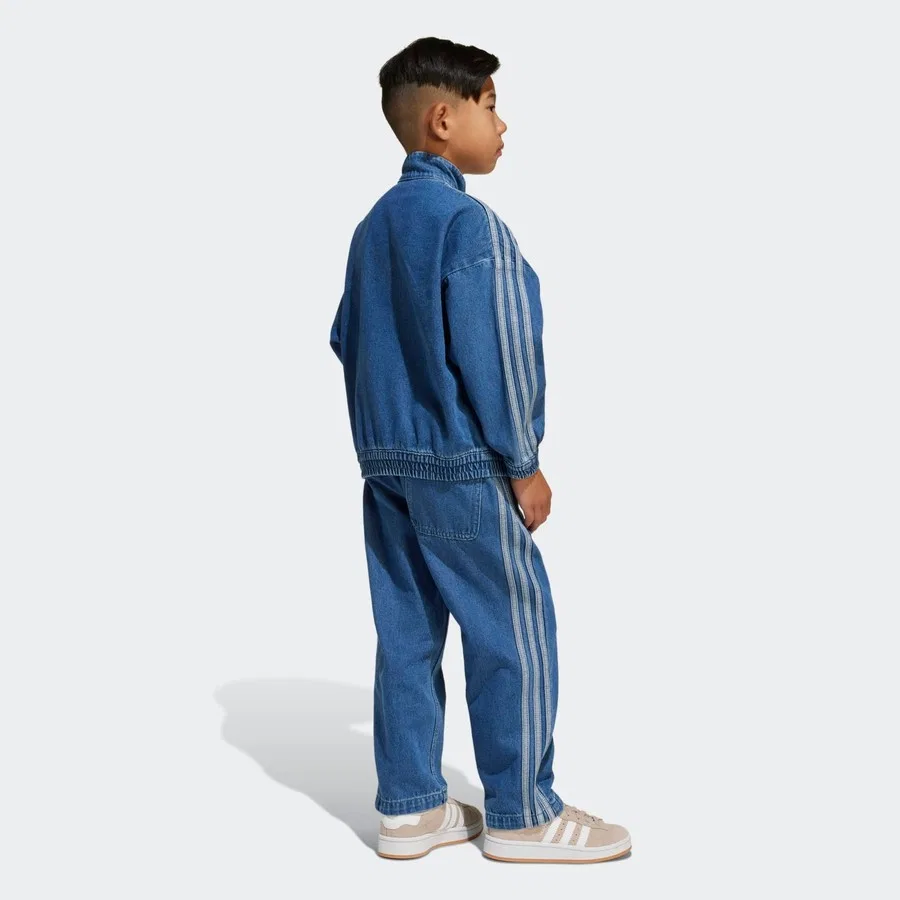 Детский спортивный комплект из двух предметов Denim Set adidas, Синий — фото 4