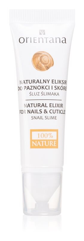 

Укрепляющий крем для ногтей и кутикулы Orientana Snail Natural Elixir For Nails & Cuticles