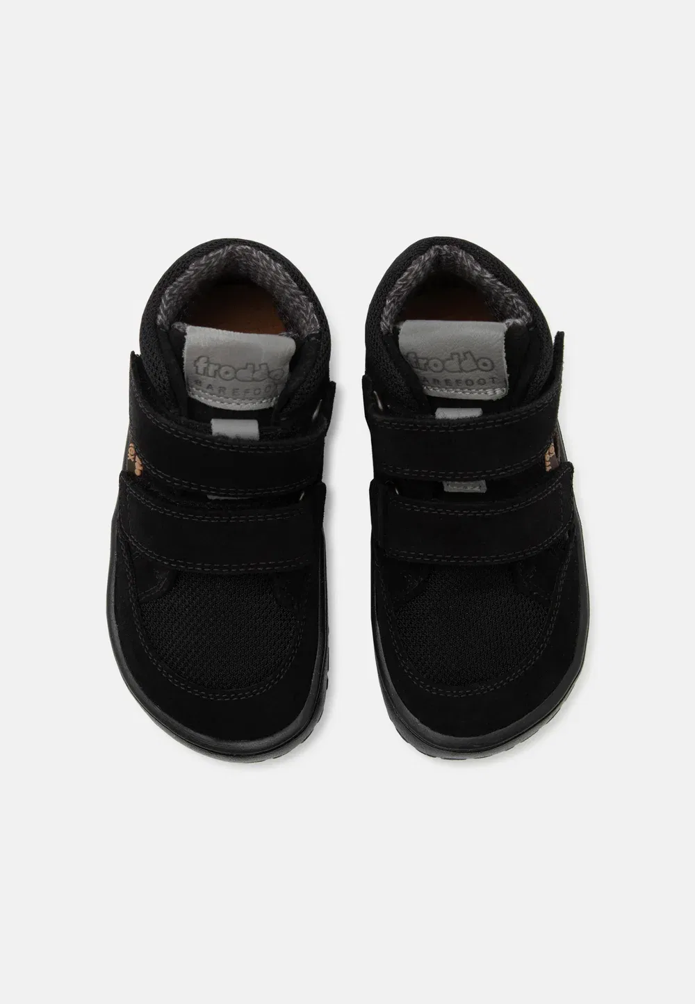 Осенние высокие кроссовки Barefoot Tex Froddo, Black — фото 4